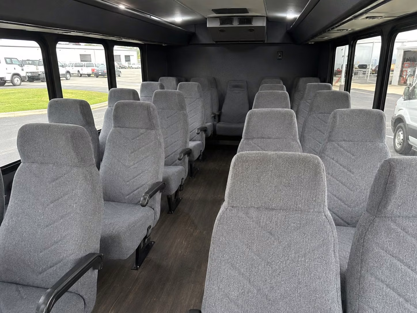 20 passenger minibus interior