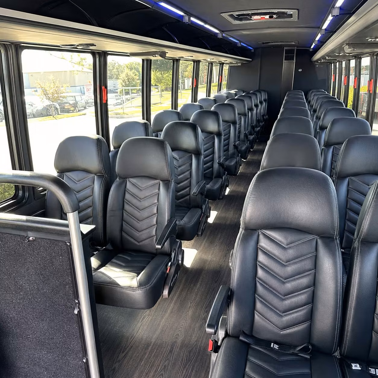 30 passenger minibus interior