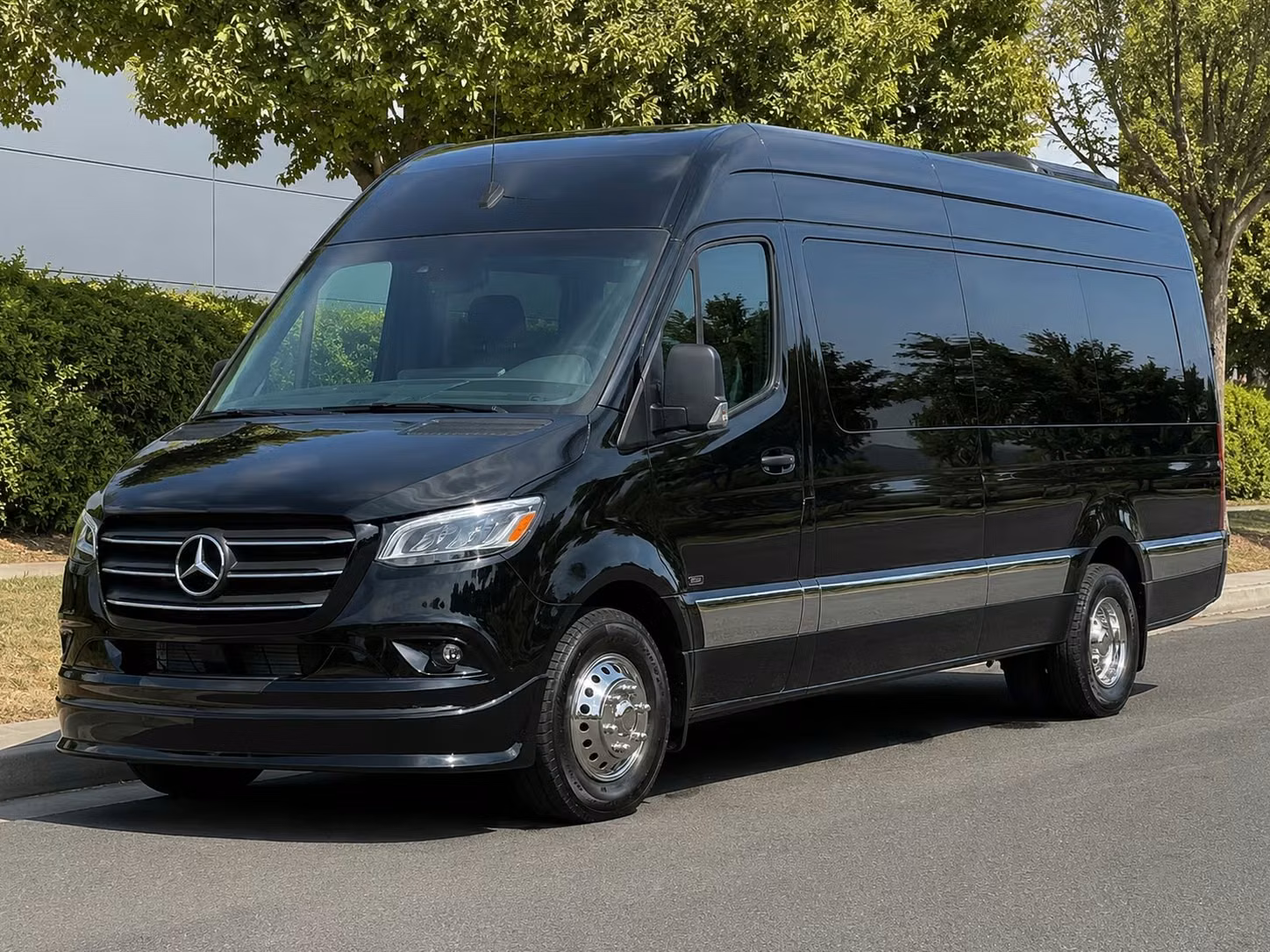 sprinter van with driver