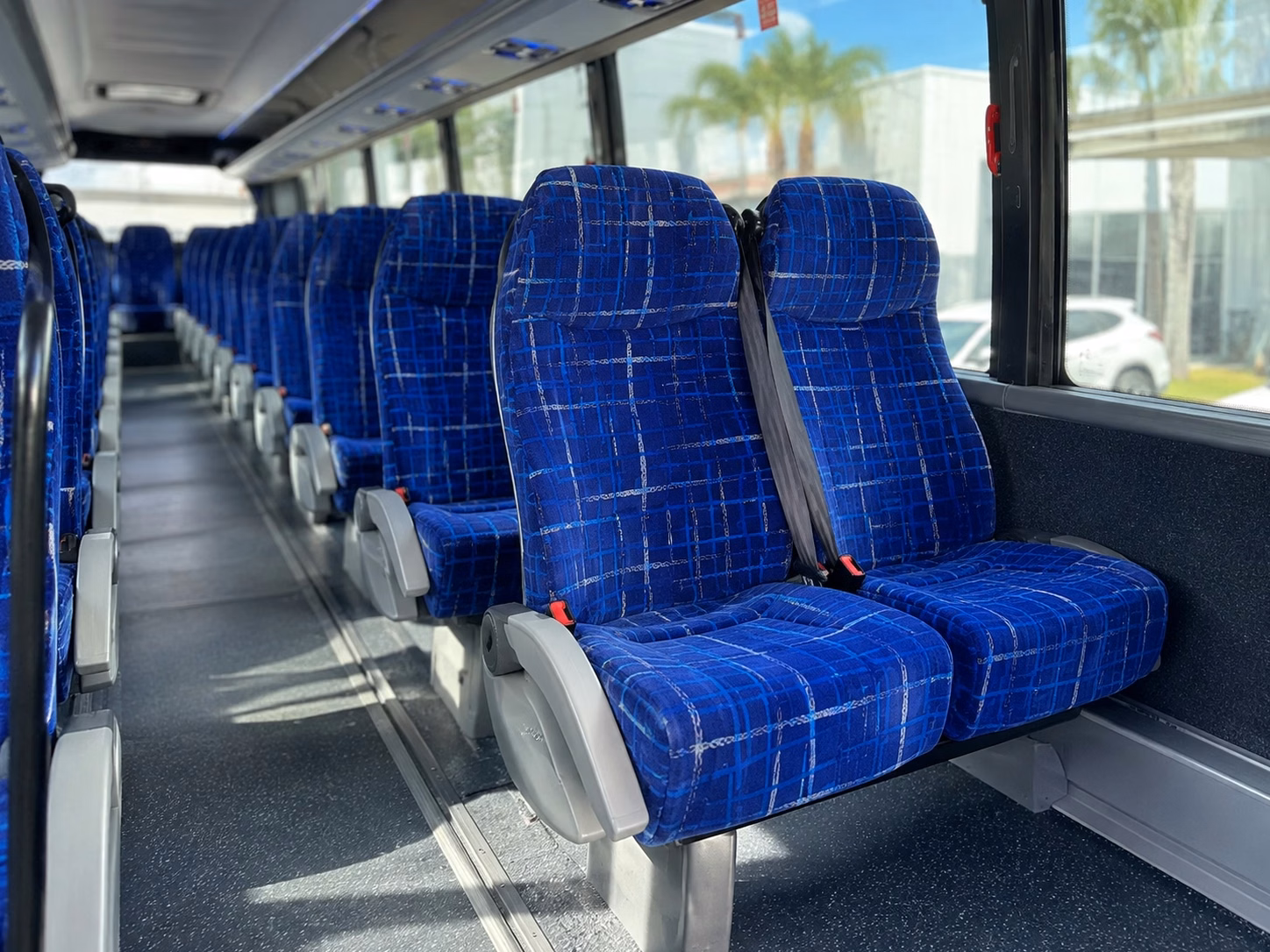 west hartford charter bus rental interior